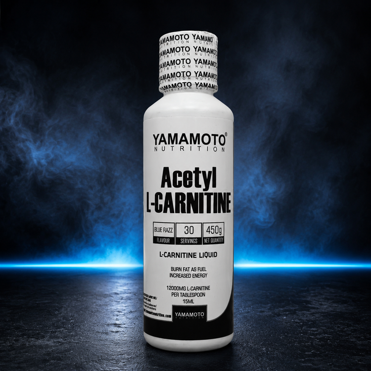 ال-کارنیتین مایع یاماموتو نوتریشن Yamamoto Nutrition Acetyl L-Carnitine Liquid طعم Blue Razz حجم 450 گرم