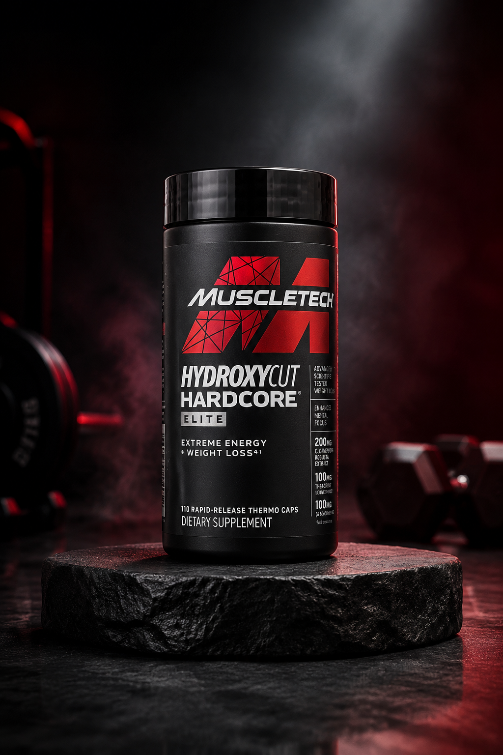 کپسول Hydroxycut Hardcore Elite ماسل تک 110 عدد | چربی‌سوز و انرژی‌زا